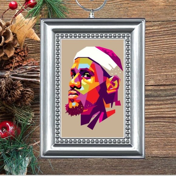 LeBron James Christmas Tree‎ Ornament - Picture 1 of 3